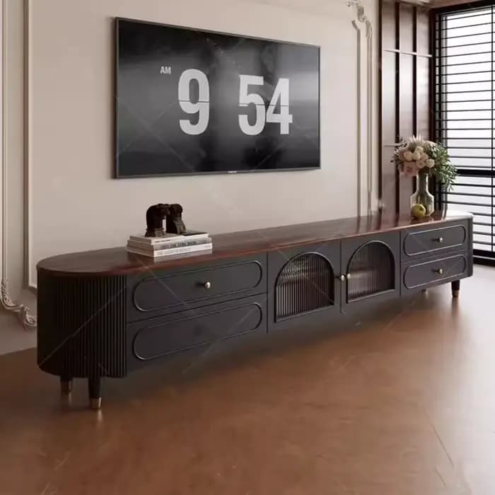 Meuble Tv Glamour du milieu du siècle, design américain, beauté nordique, tendance, esthétique, meubles De salon