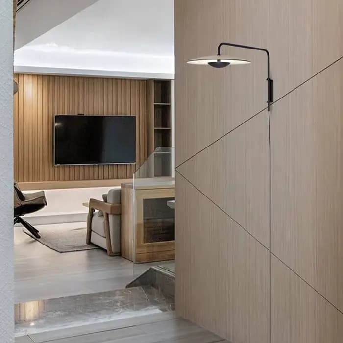 Applique Murale Ajustable, Luminaire Décoratif d'Nik, Idéal pour une Chambre à Coucher, un Salon, un Loft ou un Bureau