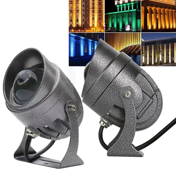 Projecteur LED mural étanche à faisceau étroit pour éclairage paysager extérieur 85-265V