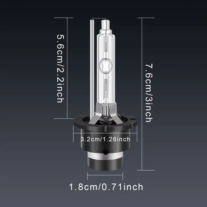 2 ampoules au xénon D2S D2R D4S D4R HID, Kit d'ampoules de phares de voiture, lampe automatique 4300K 5000K 6000K 8000K 10000K 12000K 12V 35W