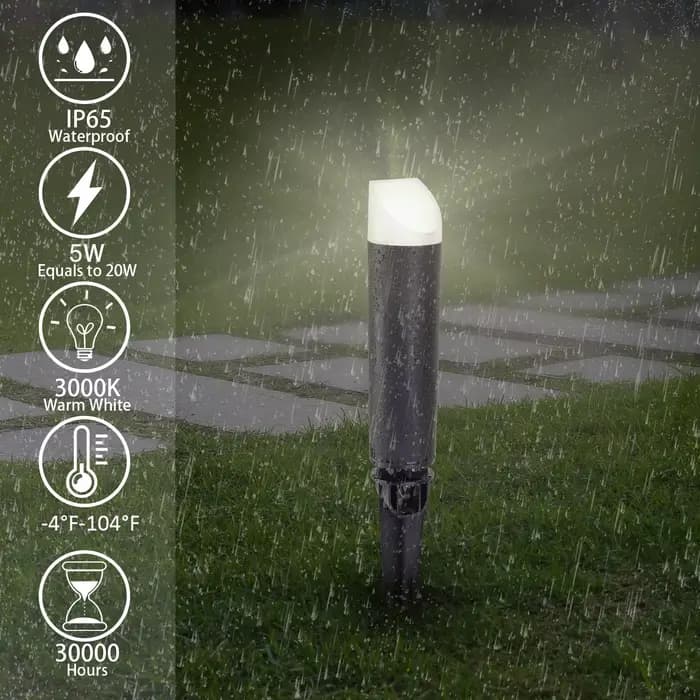 Lampes de jardin à LED de luxe pour l'extérieur, éclairage de pelouse de paysage de jardin, DC12V 5W IP65, lampes de tache extér