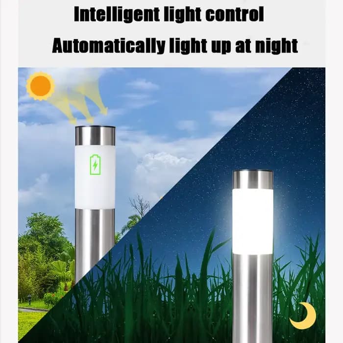 Le voie solaire de jardin allume l'éclairage extérieur de LED prise de terre borne lumineuse pour les cour de pelouse de voie de jardin de Patio
