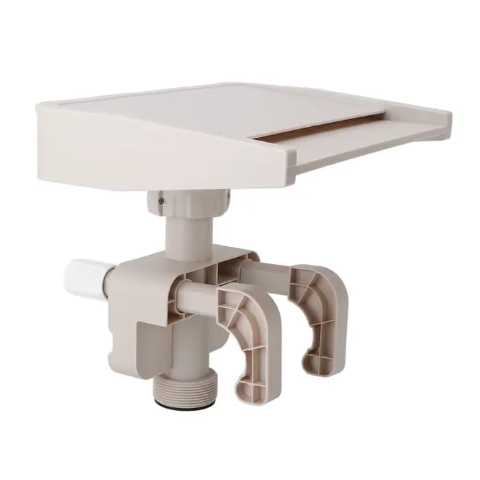 Cascade de piscine au sol en PVC, cascade relaxante, déversement de fontaine, poignées d'accessoire de rêves, cascade de piscine amovible