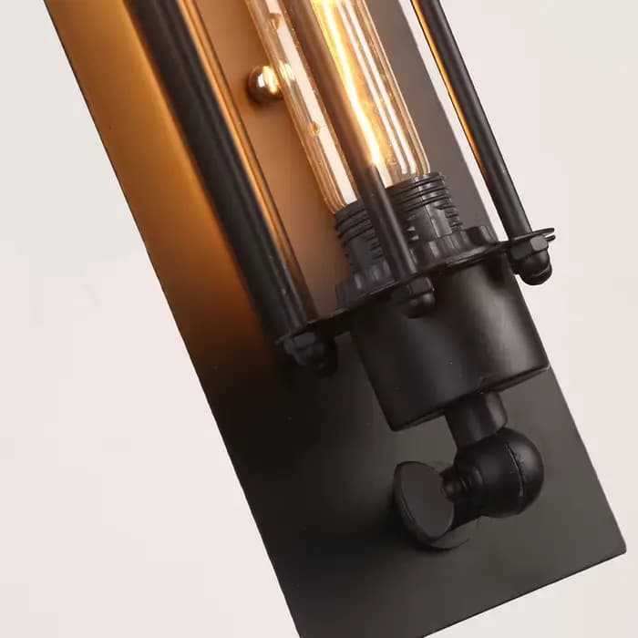 Style industriel rétro fer applique murale couloir escalier Restaurant Loft chambre lampe chevet maison décor intérieur LED éclairage