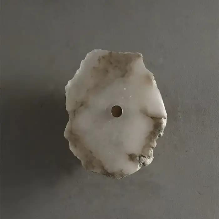 Applique murale LED en marbre naturel, en cuivre, nouveauté de luxe, pour chambre à coucher, salon, salle à manger, décoration murale, Design d'art moderne