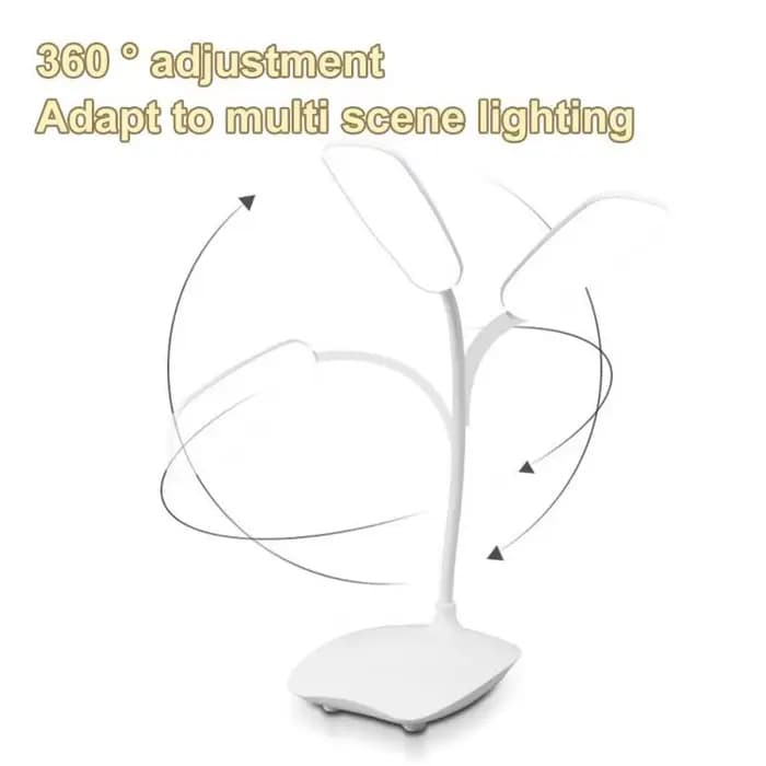 Lampe de bureau LED aste par USB, protection des yeux, veilleuse pour chambre à coucher, lampe de lecture pour étudiants, éclairage de chevet