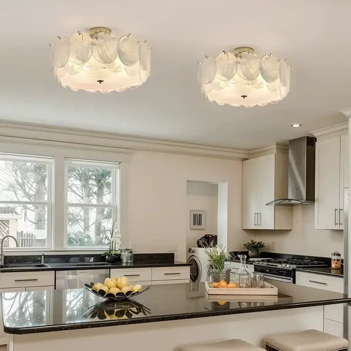 Plafonnier en verre de Murano, lustre moderne coloré pour salon, cuisine, chambre à coucher, éclairage de style français