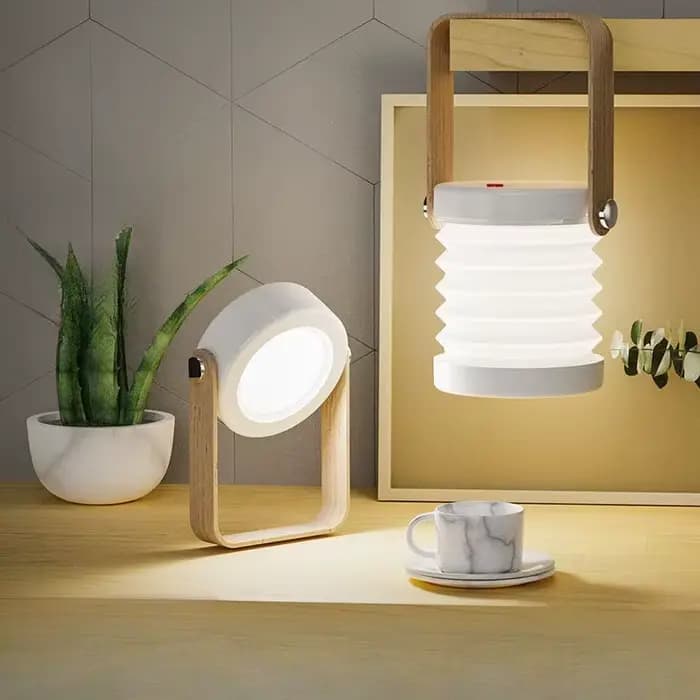 Veilleuse LED rechargeable portable avec lueur douce et soin des yeux, contrôle tactile, luminosité réglable, design élégant pour chambre à coucher