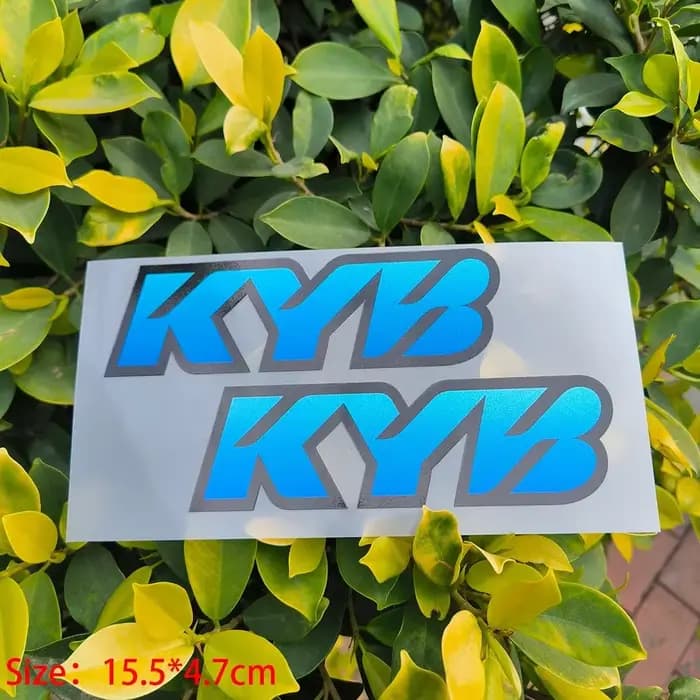 Autocollants de moto Suspensions de course, décalcomanies en vinyle de Suspension de fourche Kyb pour Yamaha Honda Suzuki Ktm Kawasaki Benelli