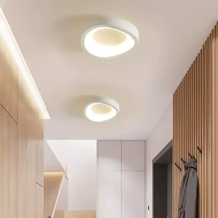 Plafonnier LED au Design Minimaliste, Éclairage d'Nikpour Couloir, Couloir, Entrée, délégations, Luminaire Décoratif