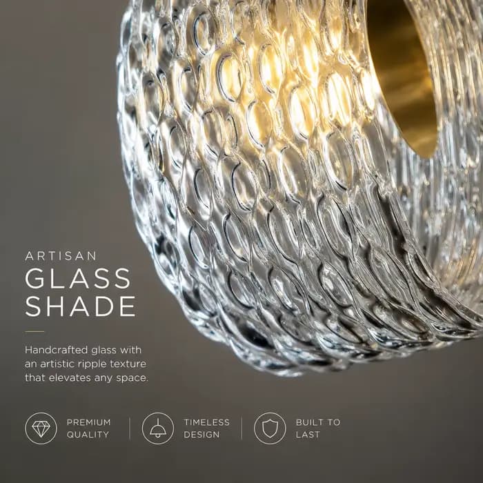 Lampe suspendue de luxe en verre bleu cuivre, luminaire moderne pour chambre à coucher, lampe suspendue de chevet, lustre LED G9 pour tête de lit, décoration intérieure