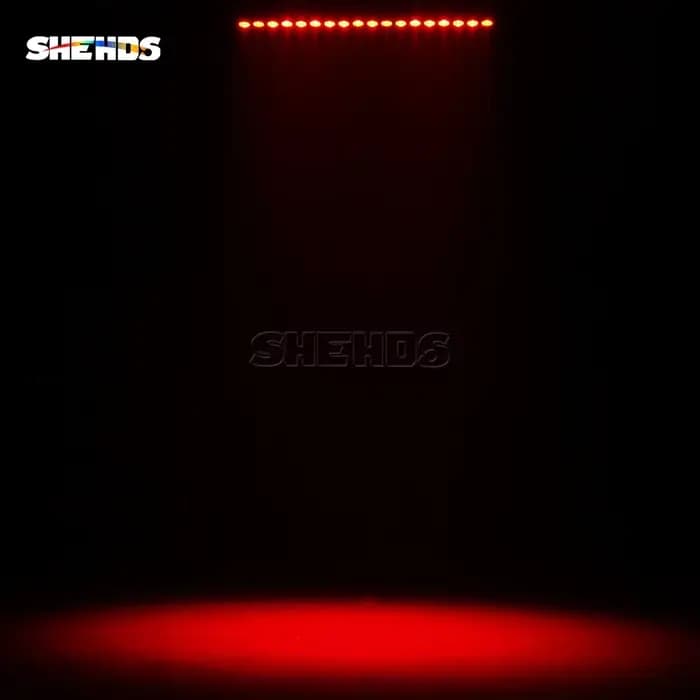 SHEHDS-Lave-mur LED 18x18W, support en céramique RGBWA + UV, source de lumière LED, peut être épissée librement, adaptée aux spectacles de variété et aux bars