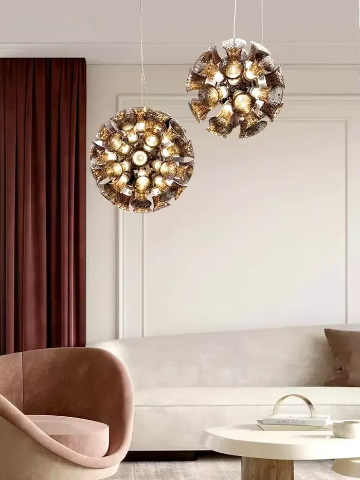 Lampe à craie design Table à manger de luxe lampe suspendue pour salon chambre hôtel projet décor LED maison Suspension Luminaire