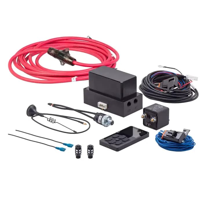 Kit de suspension pneumatique intégré, gestion de l'air, compresseur d'air précieux, système de contrôleur électronique universel