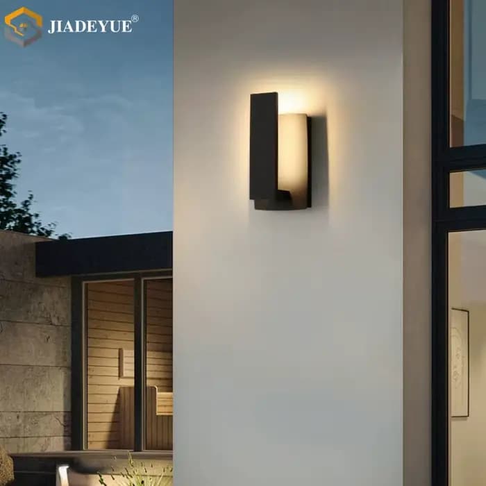 Applique extérieure étanche, balcon de villa LED, entrée, couloir, lampe de cour, éclairage extérieur moderne et simple