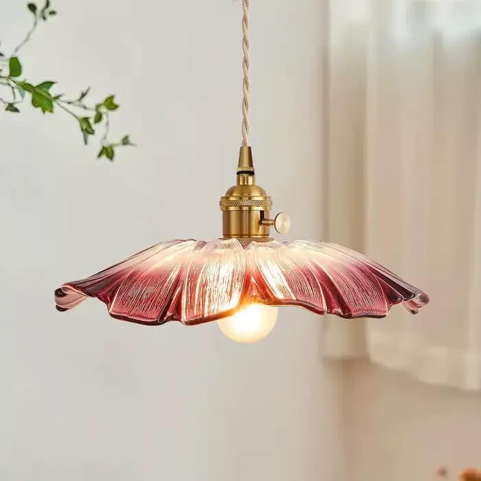 2025 classique rétro en laiton verre suspension lumière chaude intérieur chambre chevet salle à manger salon décoration lustre chaud