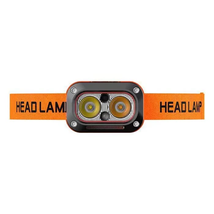 Lampe frontale LED rechargeable, phare ultra-lumineux avec 5 modes, chargement USB, 60 ° Ajustable, durable pour le camping, la course à pied