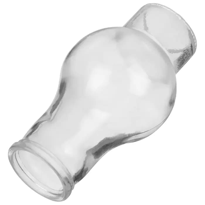Abat-jour lampe à huile couvercle en verre épaissi coupe-vent Transparent pour pièces de rechange de lampe résistant aux hautes températures