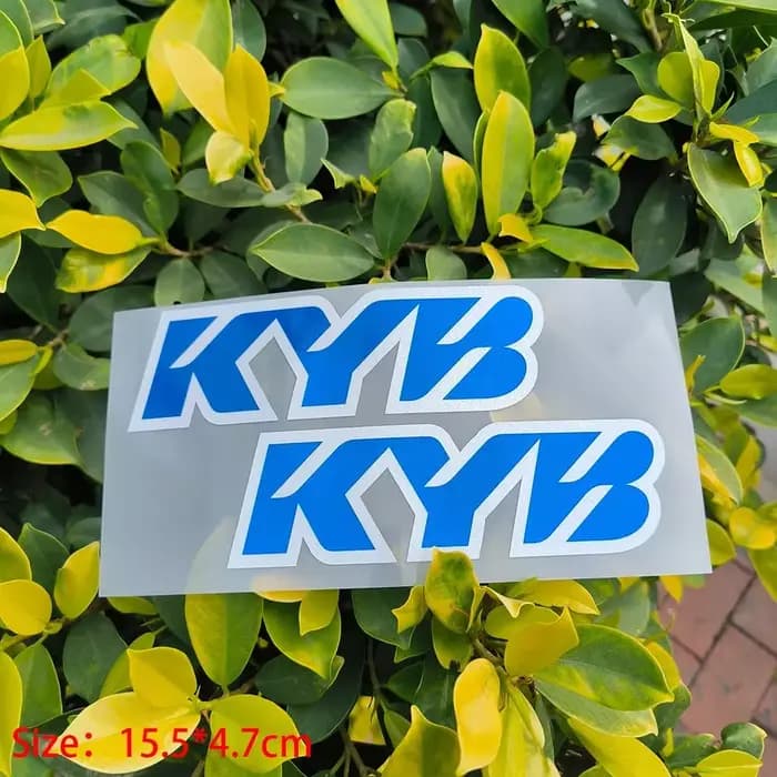Autocollants de moto Suspensions de course, décalcomanies en vinyle de Suspension de fourche Kyb pour Yamaha Honda Suzuki Ktm Kawasaki Benelli