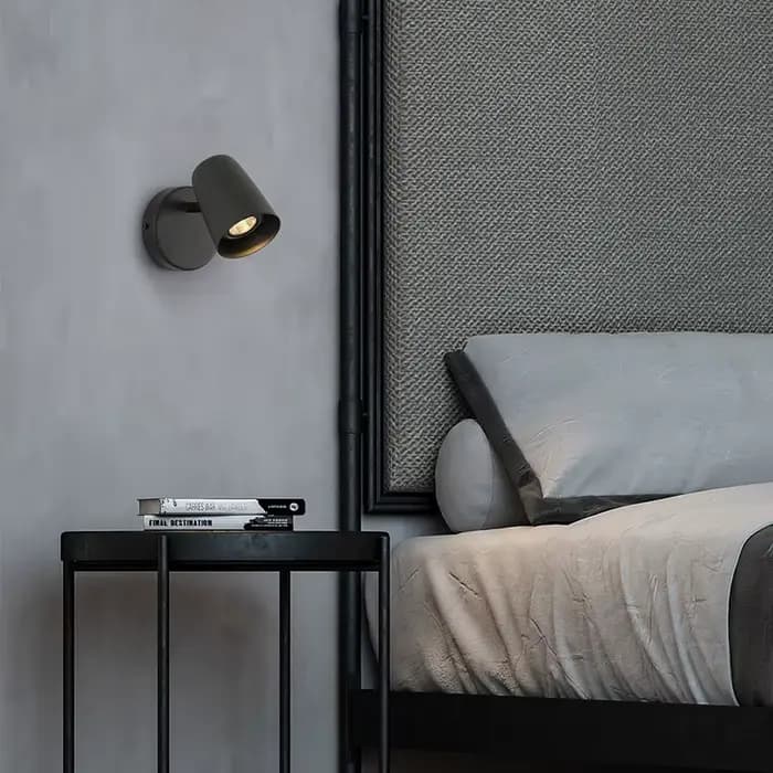 Décoration de chambre mur LED lumières intérieur chambre lampe photo lumière lecture moderne minimaliste créatif hôtel rétro applique murale