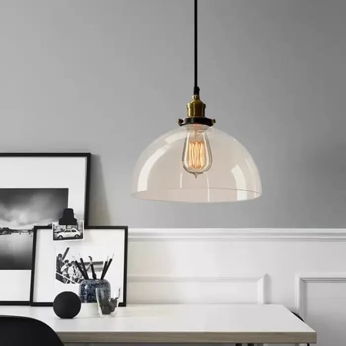 Lampe suspendue en verre de Style rétro nordique, luminaire décoratif d'intérieur, idéal pour un Restaurant, un Bar ou une personnalité commerciale, un salon ou une cuisine