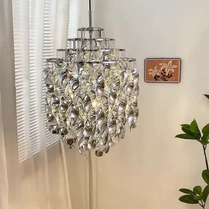 Lustre en spirale nordique pour salon, salle à manger, chambre à coucher, lampe suspendue pour restaurant, bar, éclairage domestique, luminaire suspendu