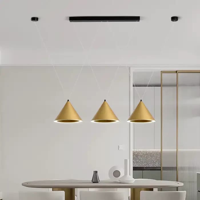 Lampe à pendentif LED moderne minimaliste îlot de cuisine suspension pour salon salon Bar boutique décor Table à manger suspension