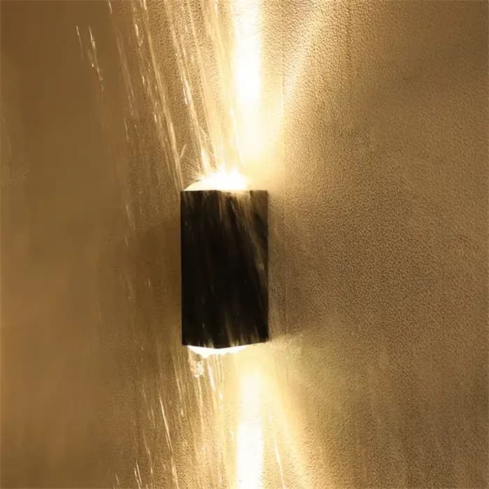 Applique murale extérieure étanche LED COB étanche IP65 applique en aluminium éclairage porche lampe de jardin AC85-265V applique murale extérieure