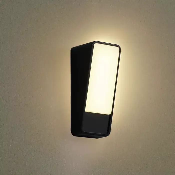 Applique murale extérieure étanche pour cour, couloir, balcon - Éclairage de style moderne et minimaliste pour la décoration intérieure
