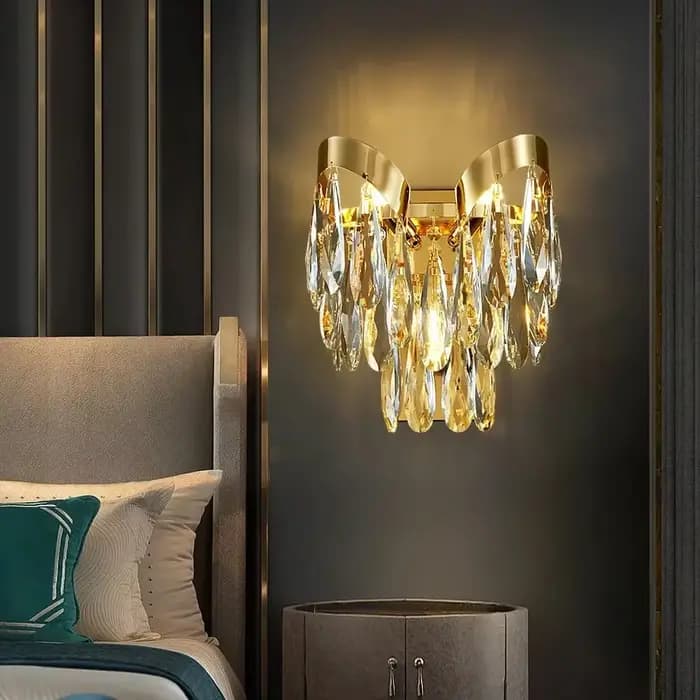 Lustre en cristal pour salon et salle à manger, nouveau design moderne, lampe de face créative, éclairage intérieur, luminaire Ludeviation, décoration d'intérieur