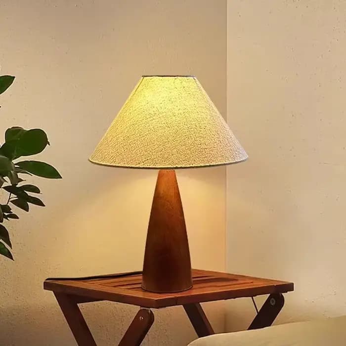 Lampadaire moderne du milieu du siècle Designer Wabi Sabi lampadaire rustique en bois naturel pour salon chambre lampadaire de chevet