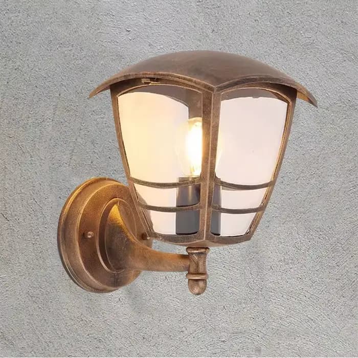 Led cour extérieure Villa entrée couloir mur extérieur terrasse rétro extérieur mur étanche