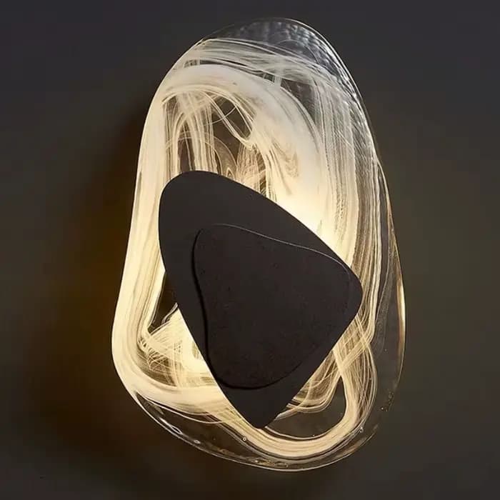 Lampe murale de luxe en forme d'herbe pour chambre à coucher, décoration de chevet, éclairage mural moderne pour salon, lumière LED créative pour intérieur