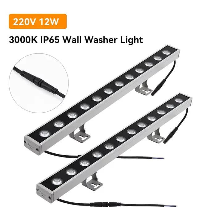 Lumière de rondelle murale AC220V IP65, LED en aluminium étanche, décoration extérieure, jardin, hôtel, facteur, magasin, éclairage de musée d'art et de Science