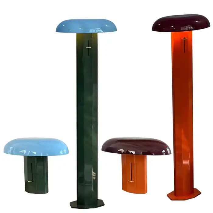 Lampe sur pied moderne espagnole 2026, décoration de salon, bleu vert, lumière créative pour chevet, canapé, coin