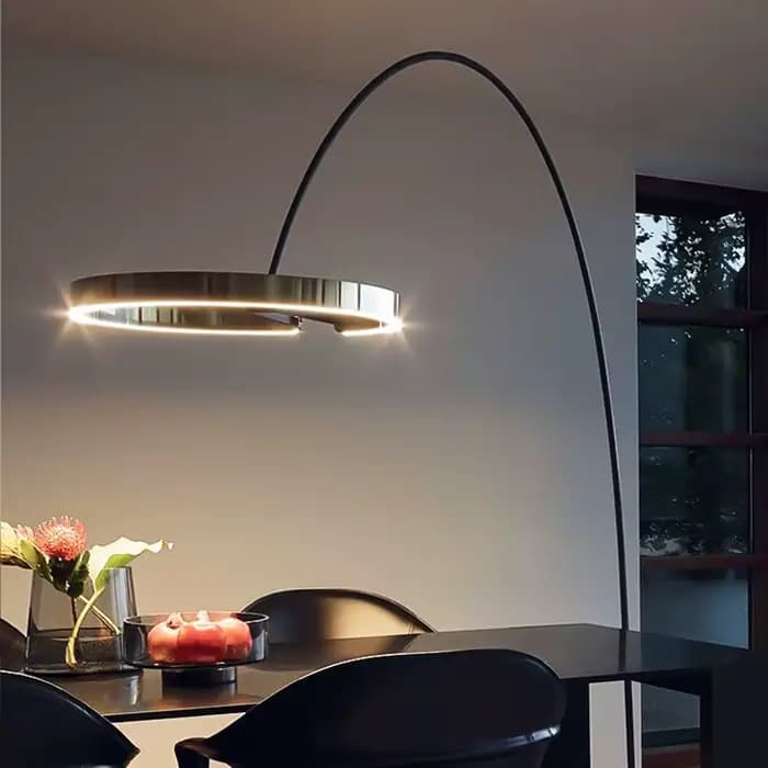 Lampadaire de pêche de luxe italien LED lumière sur pied pour salon canapé chambre étude Art moderne atmosphère lumière décorative