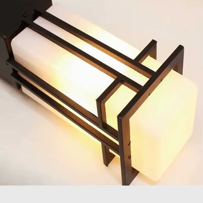 Lampe de jardin extérieure étanche pour cour, villa, paysage, décoration de cour, terrasse, pelouse, espace commun