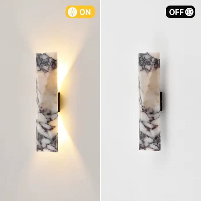 Applique murale LED extérieure en pierre, moderne, pour villa, porche, jardin, cour, éclairage mural extérieur, étanche, pour porte de garage