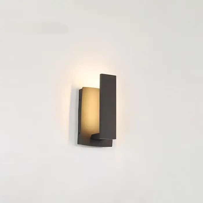 Applique murale extérieure étanche moderne Simple en aluminium lampes murales porche balcon appliques cour décoration luminaires