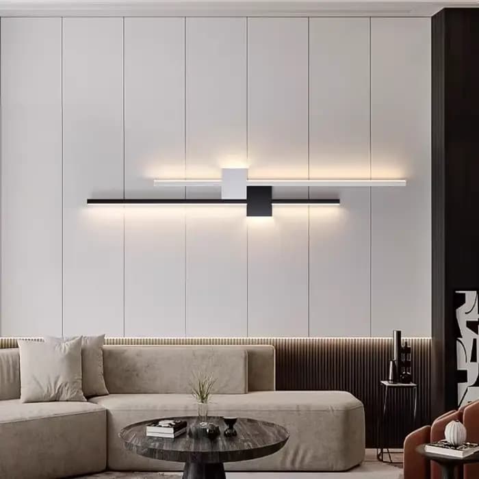 Rondelle murale linéaire moderne haut de gamme-2205, nouvelle lumière minimaliste pour salon, canapé, mur, chambre à coucher, chevet