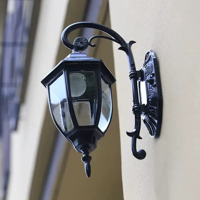 Applique murale extérieure rétro, éclairage de nuit pour Villa, jardin, porte, Patio, lampe de porche Vintage, étanche E27