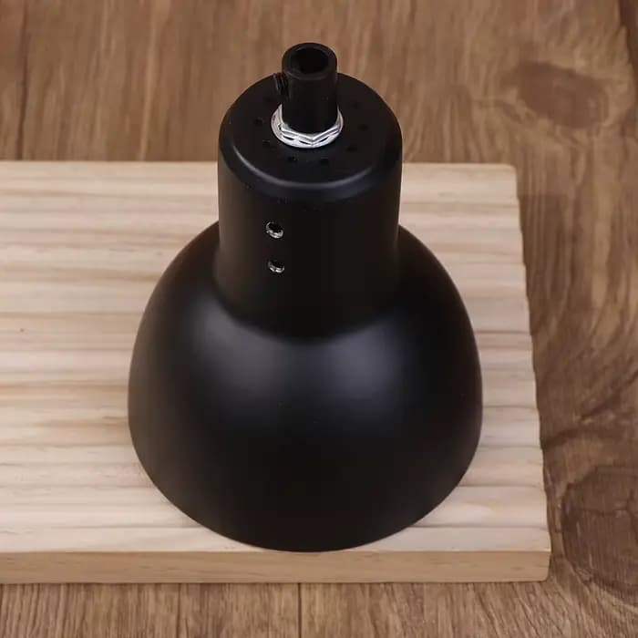Lampe chauffante pour reptiles ; Abat-jour de sécurité ; Dôme métallique pour éclairage d'habitat