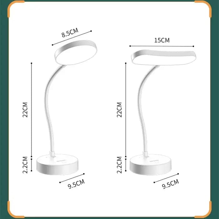 Lampe de lecture LED veilleuse Rechargeable 3 niveaux lumière de gradation pour la lecture étude chambre éclairage