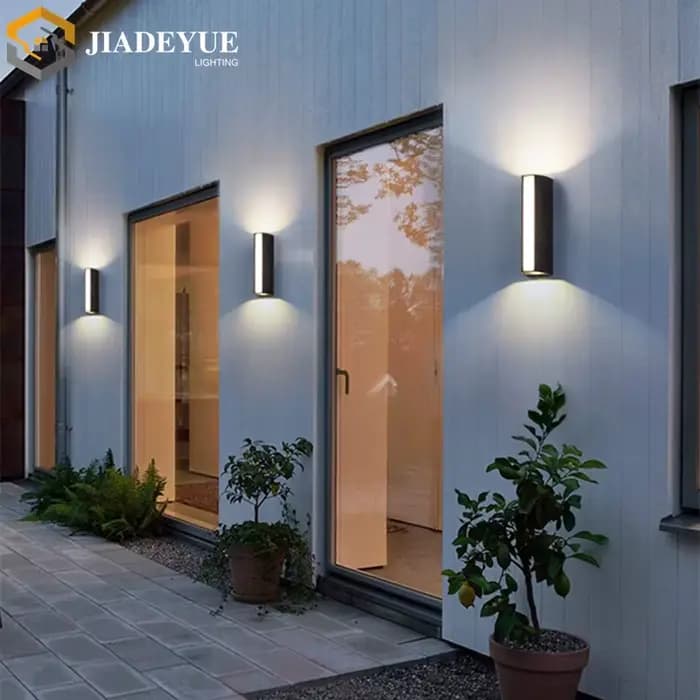 LED applique murale extérieure IP65 étanche jardin lumière escaliers allée couloir Villa jardin mur extérieur trois voies lumineux projecteur
