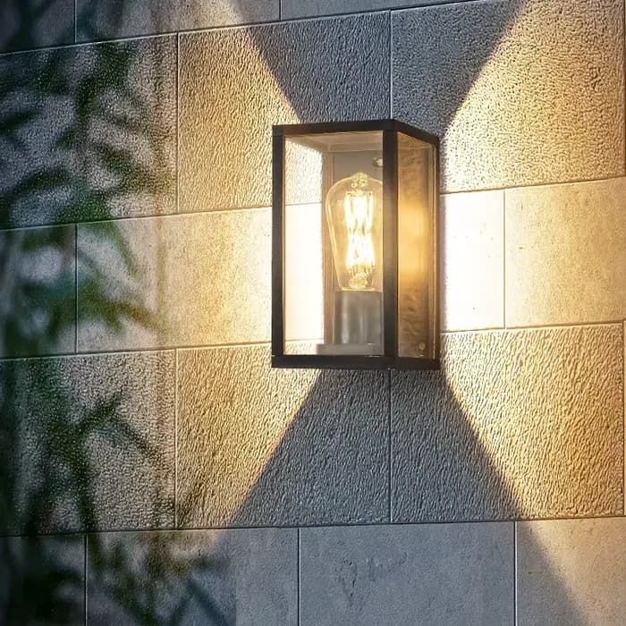 Applique Murale Extérieure Moderne et Étanche, Luminaire Décoratif d'Nik, Idéal pour un Jardin, une Villa, un Couloir, une Entrée, un délégations ou une Terrasse
