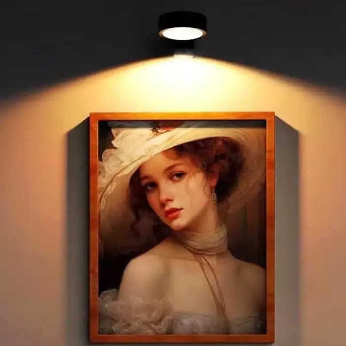 LED mur photo lumières 13 couleurs RGB Dimmable peinture Art affichage lumières magnétique décor ambiant projecteur (alimenté par batterie)