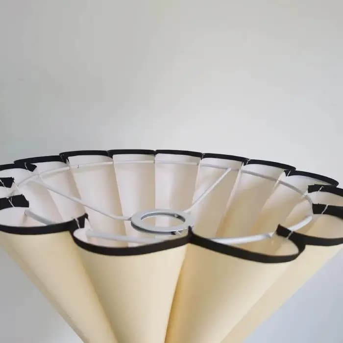Abat-jour pétale en tissu E26 E27 pour lampes de Table lampadaires lustres lampes de chevet plafonniers LED abat-jour de remplacement