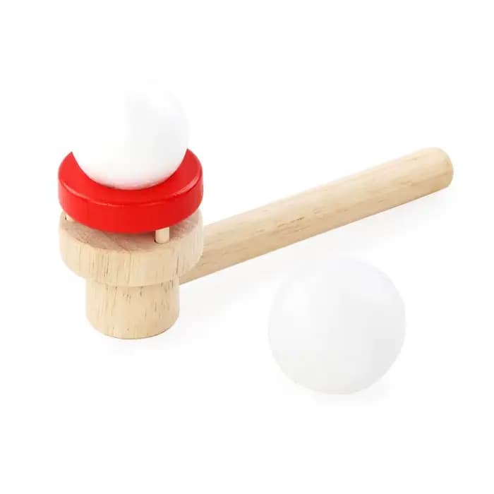 Jouet à souffler suspendu pour enfants, tête d'animal, jeu interactif créatif de table, cadeau éducatif pour fête d'anniversaire