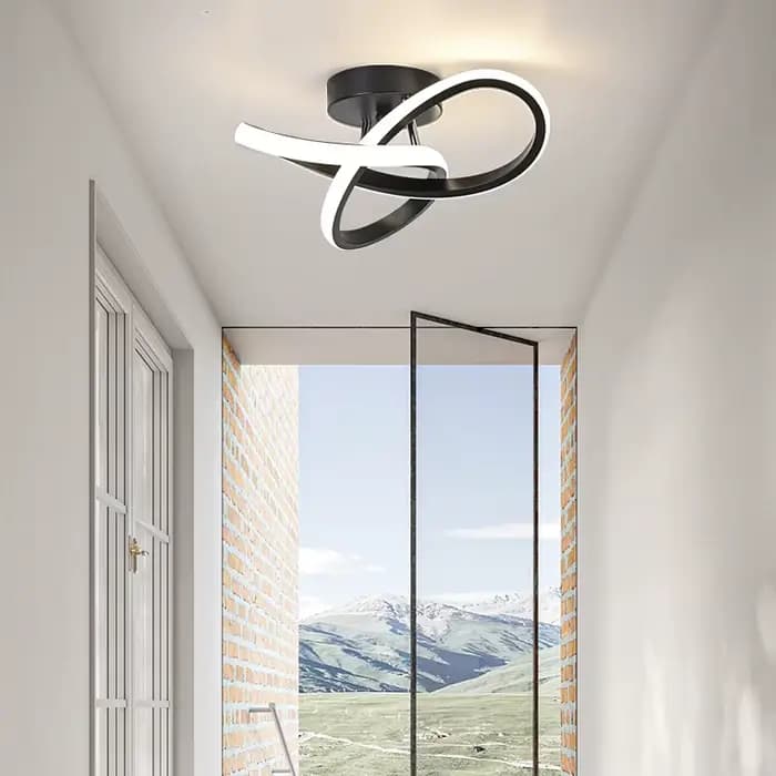 Plafonniers d'allée LED modernes éclairage domestique LED monté en Surface pour porche chambre salon couloir lumière balcon lumières