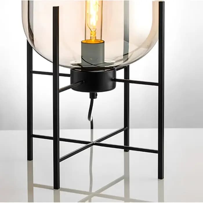 Lampe de Table nordique postmoderne E27 lampes de Table en verre pour salon chambre étude bureau décoration lumières maison nuit lampe de chevet